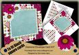 Cerise Daisy1 6inch Diamond Envelope Mini Kit
