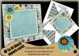 Teal Daisy 6inch Diamond Envelope Mini Kit