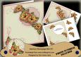 Pink Lemon Hibiscus 8in Aperture Decoupage Cf Mini Kit