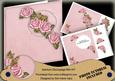 Pink Rose 8in Aperture Decoupage Cf Mini Kit