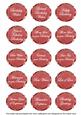 Dred Sweetpea Fancy Birthday Sentiment Label Caption Sheet