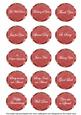 Dred Sweet Pea Fancy Occasion Mix Sentiment Label Sheet