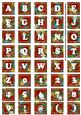 Sunrise Teeny Flower Alphabet Tile Embellishment Sheet
