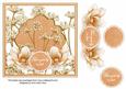 Borange Magnolia Time Goes 7in Time Flower Decoupage Topper