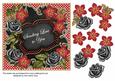 Black Red Fmk Sending Love 7in Fancy Decoupage Topper