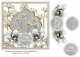 Silver Magnolia Mothers Day 7in Time Flower Decou Topper