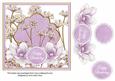 Lilac Magnolia Happy Birthday 7in Time Flower Decou Topper