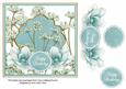 Teal Magnolia Happy Birthday 7in Time Flower Decou Topper