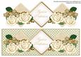 Cream Rose Aged to Perfection Exlarge Dl Diamond Topper