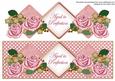 Pink Rose Aged to Perfection Exlarge Dl Diamond Topper