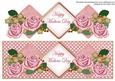 Pink Rose Mothers Day Exlarge Dl Diamond Topper