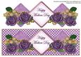 Purple Rose Mothers Day Exlarge Dl Diamond Topper