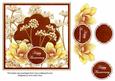Sunrise Magnolia Happy Anniversary 7in Time Flower Topper
