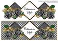 Black Rose Celebrate in Style Exlarge Dl Diamond Topper