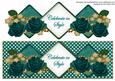 Peacock Rose Celebrate in Style Exlarge Dl Diamond Topper