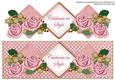 Pink Rose Celebrate in Style Exlarge Dl Diamond Topper