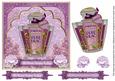 Lilac Floral Perfume 70 Years Young 7in Decoupage Topper