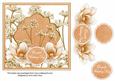 Borange Magnolia Wedding Day 7in Time Flower Deco Topper