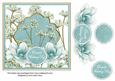 Teal Magnolia Wedding Day 7in Time Flower Deco Topper