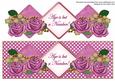 Cerise Rose Age is a Number Exlarge Dl Diamond Topper