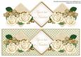 Cream Rose Age is a Number Exlarge Dl Diamond Topper
