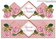 Pink Rose Age is a Number Exlarge Dl Diamond Topper