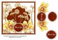 Sunrise Magnolia Thank You 7in Time Flower Deco Topper