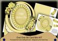 Lemon Mix Mothers Day Oval Over 3D Mini Card Kit
