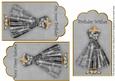 Black Butterfly Dress Birthday Mix1 Fashion Tag Sheet
