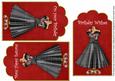 Black Red Rose Dress Birthday Mix1 Fashion Tag Sheet