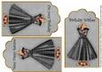 Black Red Dress Birthday Mix1 Fashion Tag Sheet
