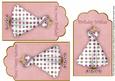 Pink Daisy Dress Birthday Mix1 Fashion Tag Sheet