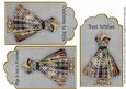 Black Metal Fleur Dress Birthday Mix2 Fashion Tag Sheet
