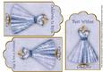 Blue Birdy Dress Birthday Mix2 Fashion Tag Sheet