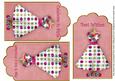 Cerise Daisy Dress Birthday Mix2 Fashion Tag Sheet