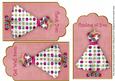 Cerise Daisy Dress General Mix Fashion Tag Sheet