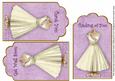 Cream Lilac Dress General Mix Fashion Tag Sheet