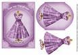Lilac Butterfly My Daughter 7x5inch Fashion Topper