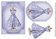 Blue Butterfly My Niece 7x5inch Fashion Topper