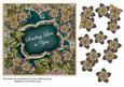 Peacock Metal Fleur Send Love 7in Fancy Decoupage Topper
