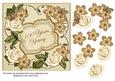 Cream Fmk 100 Years Young 7in Fancy Decoupage Topper