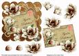 Chocolate Magnolia Aged to Perfection 6in Step by Step