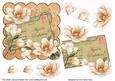 Peach Magnolia Aged to Perfection 6in Step by Step