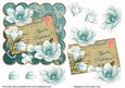 Teal Magnolia Aged to Perfection 6in Step by Step