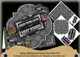Black Rose Best Wishes Blackboard Over 3D Card Kit