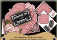 Pink Rose Just for You Blackboard Over 3D Card Kit
