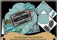 Teal Rose Fabulous Day Blackboard Over 3D Card Kit