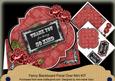 Red Rose Thank You Blackboard Over 3D Card Kit