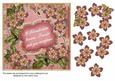 Pink Met Fleur If Friends -  7in Fancy Decoupage Topper
