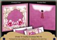 Cerise Magnolia Time 7x7inch Easy Assemble Envelope Mini Kit